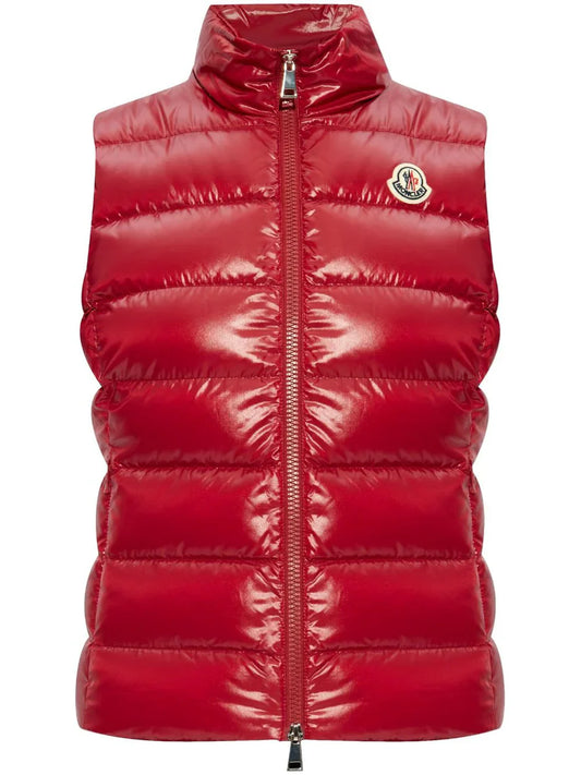 SMANICATO MONCLER DONNA - ROSSO