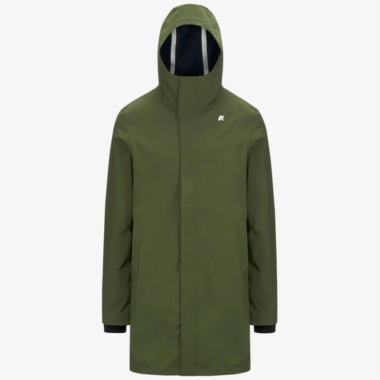 GIUBBINO KWAY UOMO THOMAS BONDED - VERDE