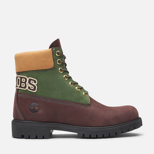 Stivale Timberland 6-Inch da Uomo in Verde e marrone