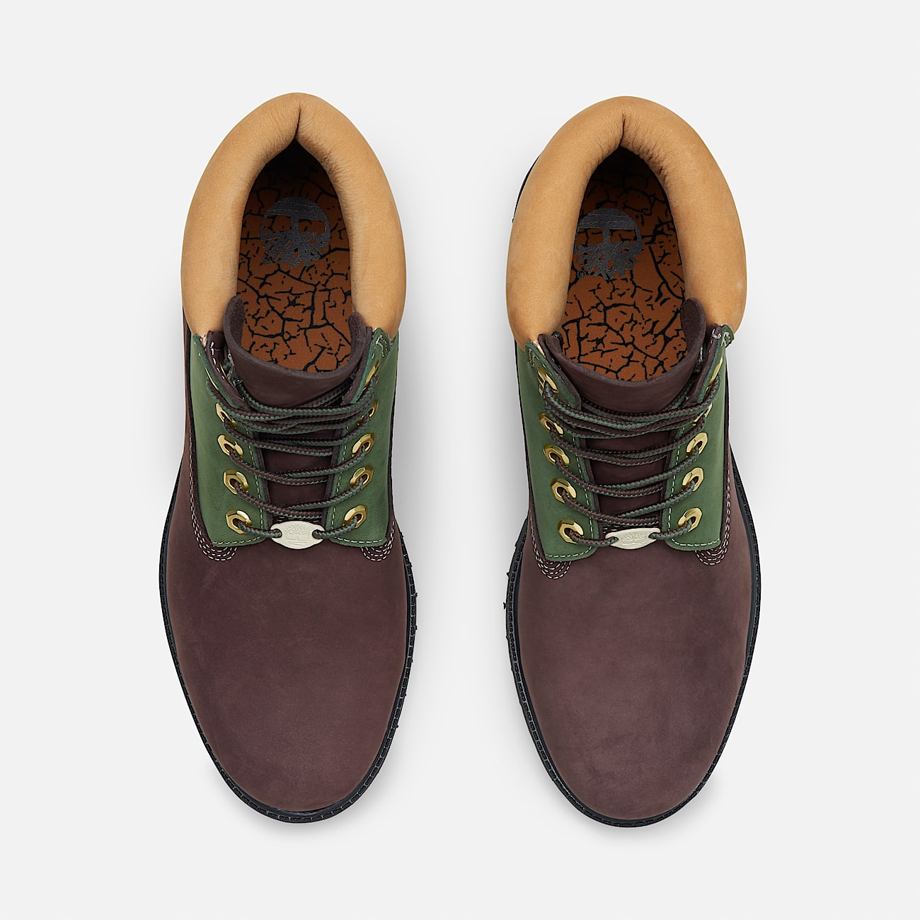 Stivale Timberland 6-Inch da Uomo in Verde e marrone